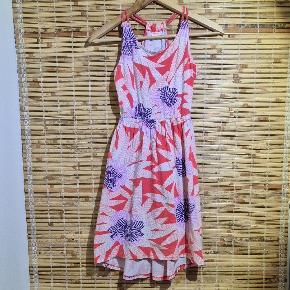 Gymboree Pink and Orange High Low Sundress